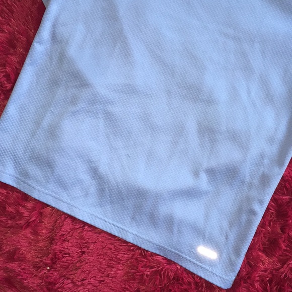 Carolina blue and navy antiperspirant top - Picture 6 of 8